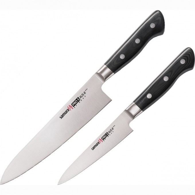 Набор из 2-х ножей SAMURA PRO-S SP-0210/K Набор из 2-х ножей SAMURA PRO-S SP-0210/K