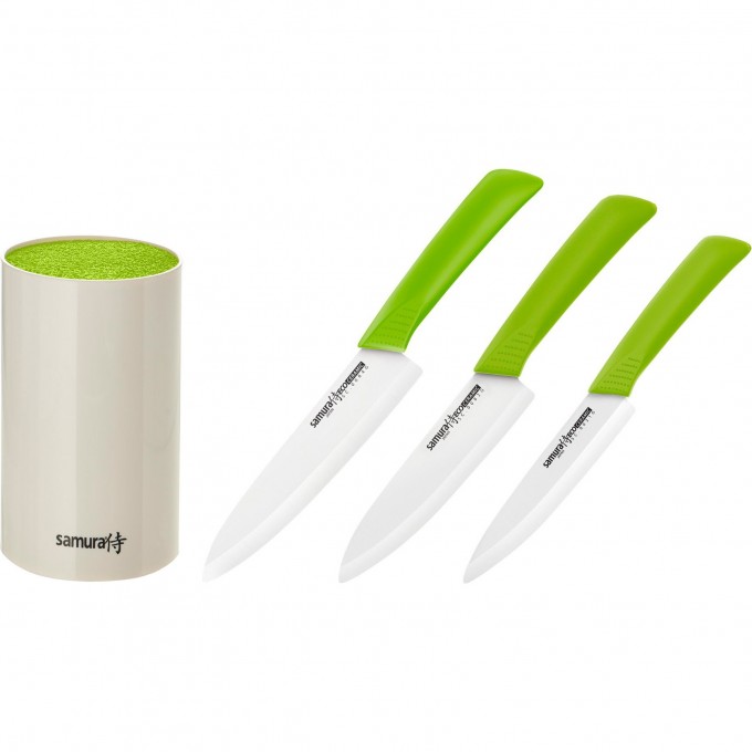 Набор из 3-х ножей SAMURA ECO CERAMIC SKC-004G Набор из 3-х ножей SAMURA ECO CERAMIC SKC-004G
