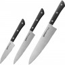 Набор из 3-х ножей SAMURA HARAKIRI SHR-0220B/K