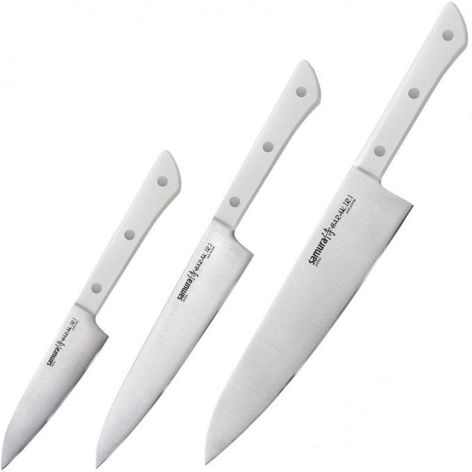 Набор из 3-х ножей SAMURA HARAKIRI SHR-0220W Набор из 3-х ножей SAMURA HARAKIRI SHR-0220W