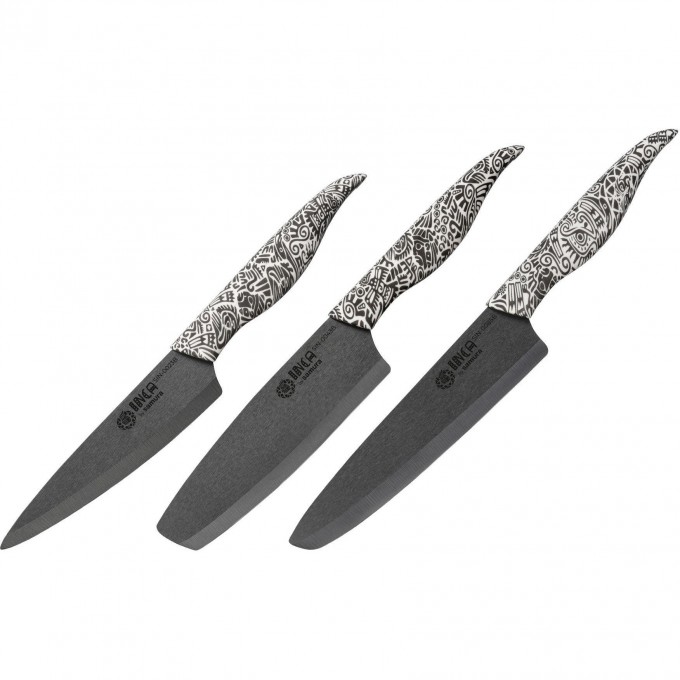 Набор из 3-х ножей SAMURA INCA SIN-0220B SIN-0220B/K Набор из 3-х ножей SAMURA INCA SIN-0220B SIN-0220B/K