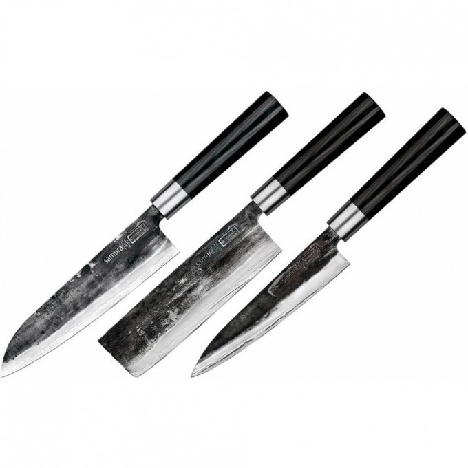 Набор из 3-х ножей SAMURA SUPER 5 SP5-0220C/Y (SP5-0220C/K) Набор из 3-х ножей SAMURA SUPER 5 SP5-0220C/Y (SP5-0220C/K)