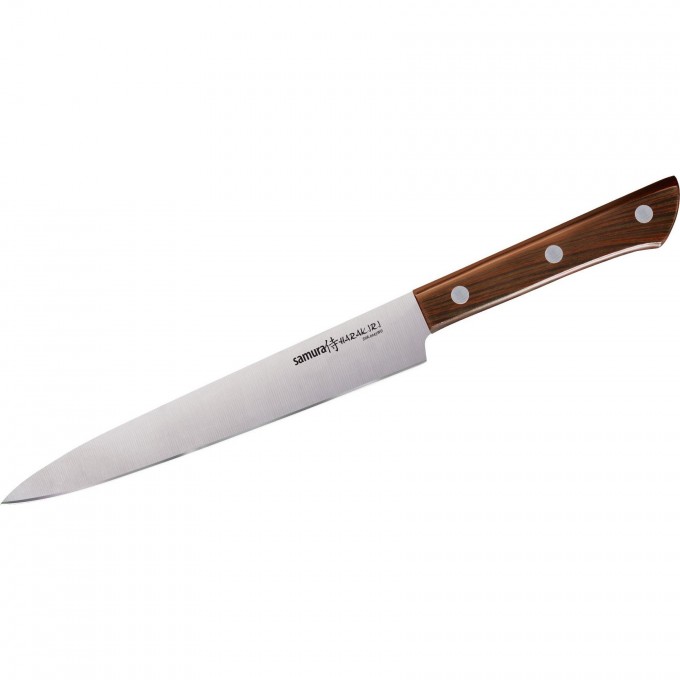Нож для нарезки SAMURA HARAKIRI (рукоять с рисунком дерева) SHR-0045WO/K (SHR-0045WO/Y) Нож для нарезки SAMURA HARAKIRI (рукоять с рисунком дерева) SHR-0045WO/K (SHR-0045WO/Y)