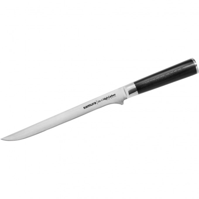 Нож кухонный "SAMURA MO-V" филейный FISHERMAN 226 мм, G-10 SM-0048F/K Нож кухонный "SAMURA MO-V" филейный FISHERMAN 226 мм, G-10 SM-0048F/K