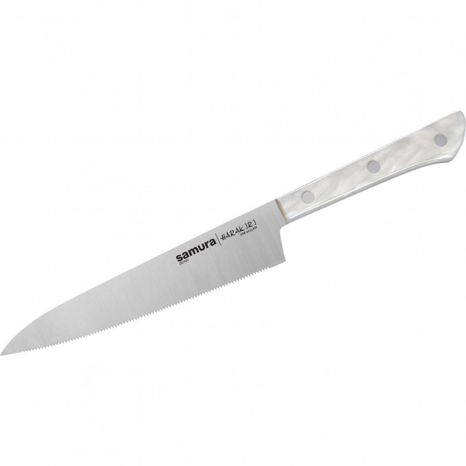 Нож кухонный серрейтор SAMURA HARAKIRI SHR-0024AW/K Нож кухонный серрейтор SAMURA HARAKIRI SHR-0024AW/K