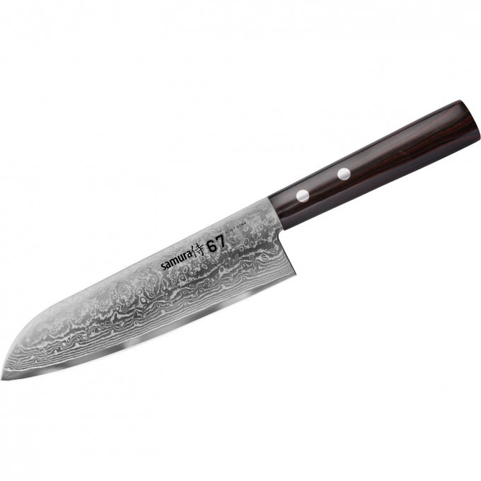 Нож Сантоку SAMURA 67 DAMASCUS SD67-0094/17 Нож Сантоку SAMURA 67 DAMASCUS SD67-0094/17