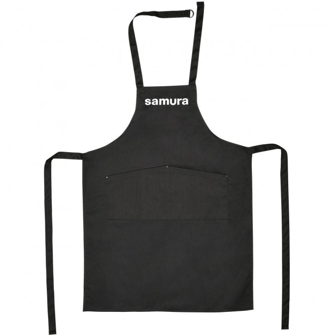 Фартук большой, чёрный SAMURA SAP-01B/K Фартук большой, чёрный SAMURA SAP-01B/K