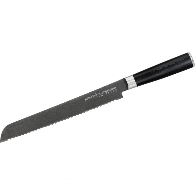 Нож для хлеба SAMURA MO-V STONEWASH SM-0055B SM-0055B/K Нож для хлеба SAMURA MO-V STONEWASH SM-0055B SM-0055B/K