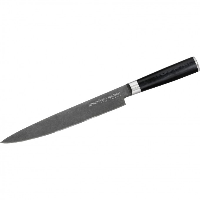 Нож для нарезки SAMURA MO-V STONEWASH SM-0045B SM-0045B/K Нож для нарезки SAMURA MO-V STONEWASH SM-0045B SM-0045B/K