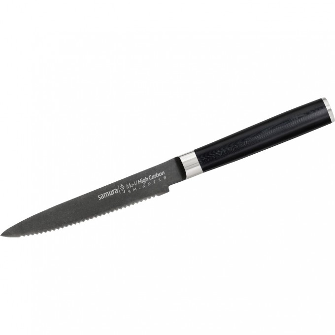 Нож кухонный SAMURA MO-V STONEWASH SM-0071B SM-0071B/K Нож кухонный SAMURA MO-V STONEWASH SM-0071B SM-0071B/K