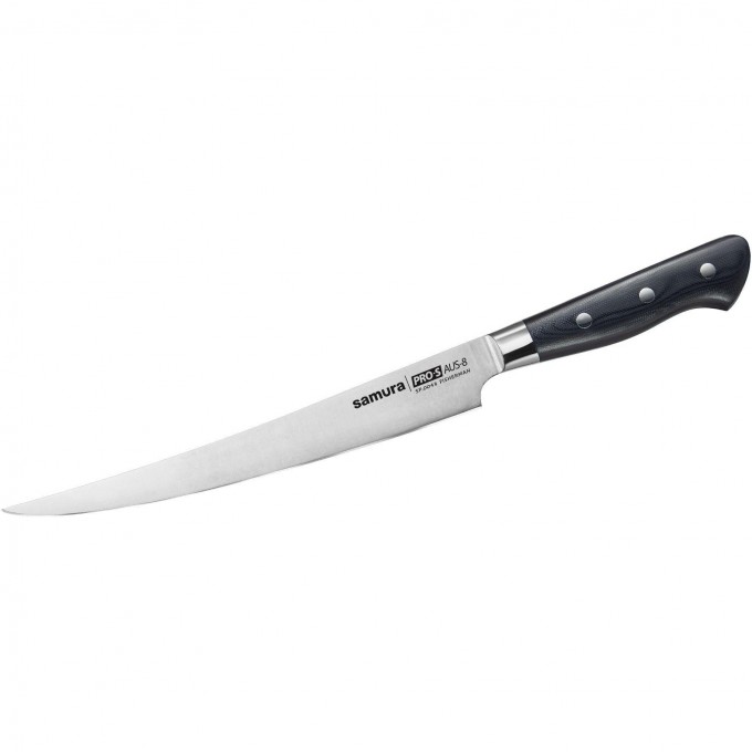 Нож кухонный SAMURA REPTILE филейный Fisherman 224 мм, AUS-10 SRP-0048F/K Нож кухонный SAMURA REPTILE филейный Fisherman 224 мм, AUS-10 SRP-0048F/K