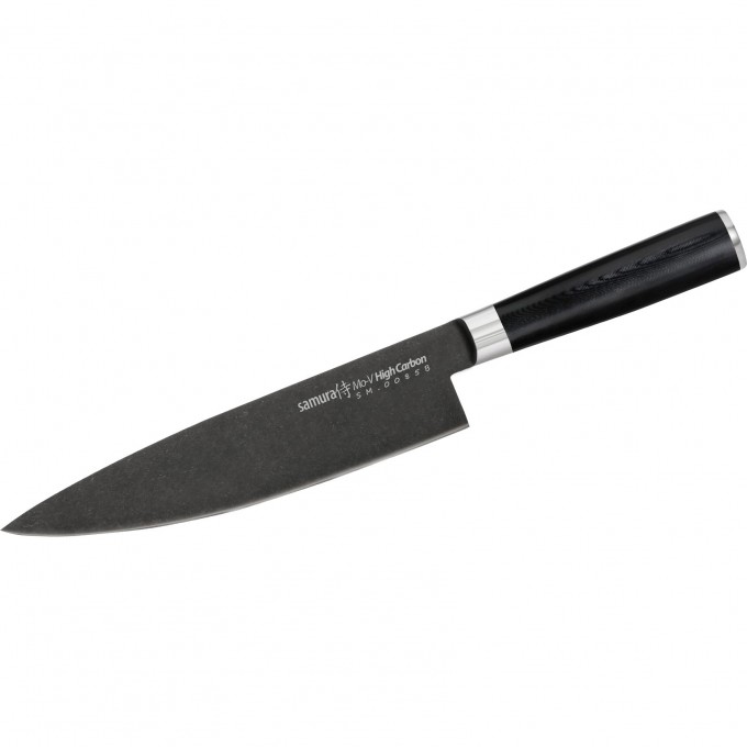 Шеф нож SAMURA MO-V STONEWASH SM-0085B SM-0085B/K Шеф нож SAMURA MO-V STONEWASH SM-0085B SM-0085B/K