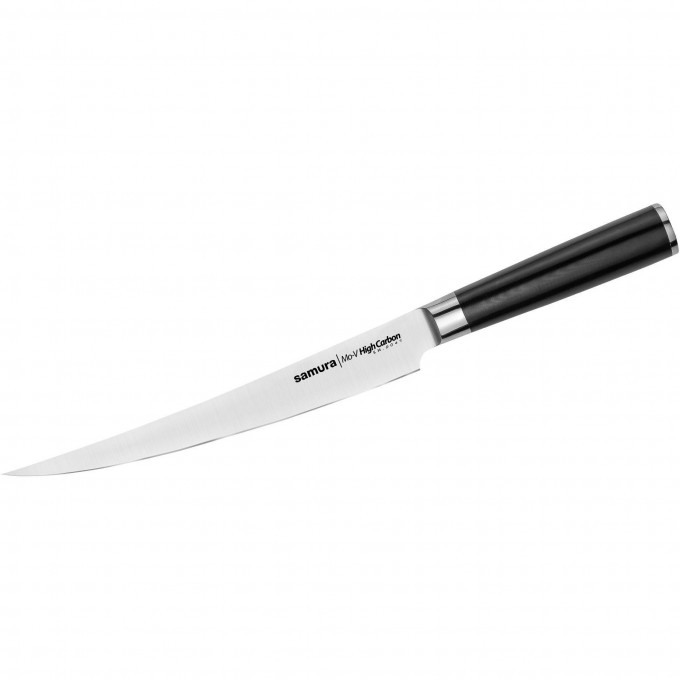 Короткий слайсер SAMURA MO-V 220 мм, G-10 SM-0047/K Короткий слайсер SAMURA MO-V 220 мм, G-10 SM-0047/K