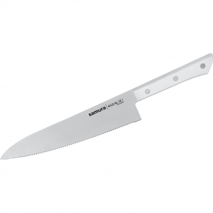Шеф нож серрейтор SAMURA HARAKIRI SHR-0086W SHR-0086W/K Шеф нож серрейтор SAMURA HARAKIRI SHR-0086W SHR-0086W/K